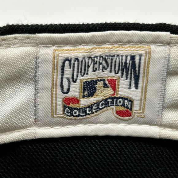 Oakland Athletics As Hat Baseball Cap Elephant Black Brown New Era Fitted 7 3/8 - Picture 10 of 11